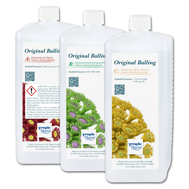 Tropic Marin Original Balling Liquid Set 3x1000ml