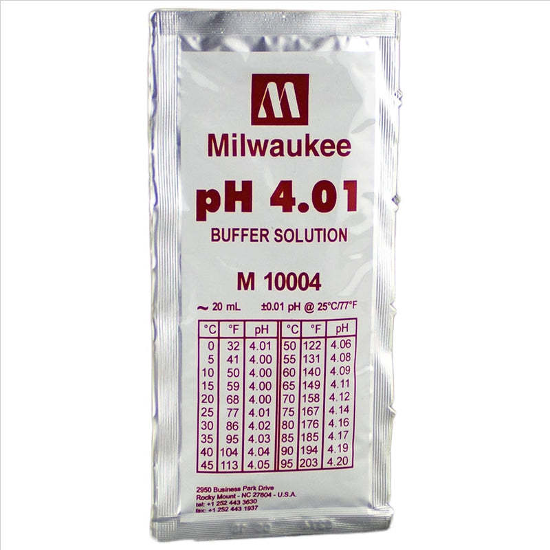 Milwaukee/Neptune 4.01 pH Buffer calibration fluid