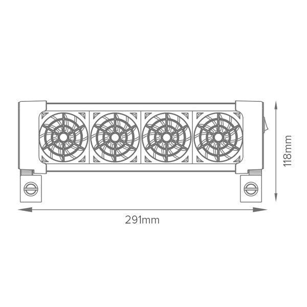D-D Ocean Breeze Cooling Fan (4 fans)