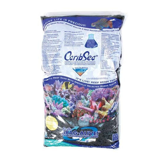 CaribSea Arag-Alive Hawaiian Black Live Sand (20lb)