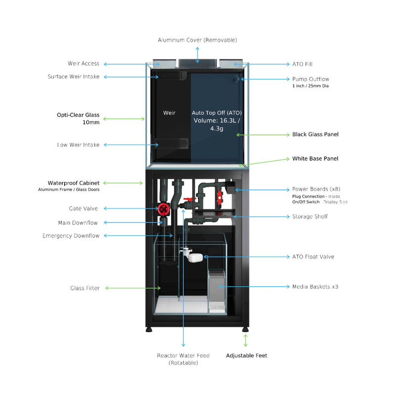 Cade Aquariums Reef S2 600