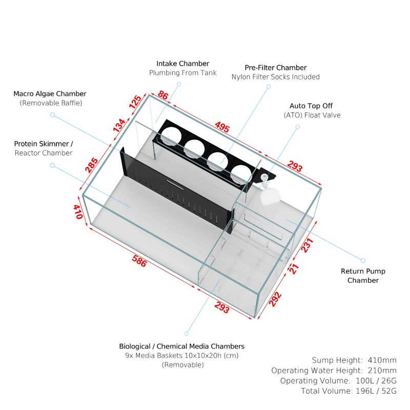 Cade Aquariums Reef S2 1500