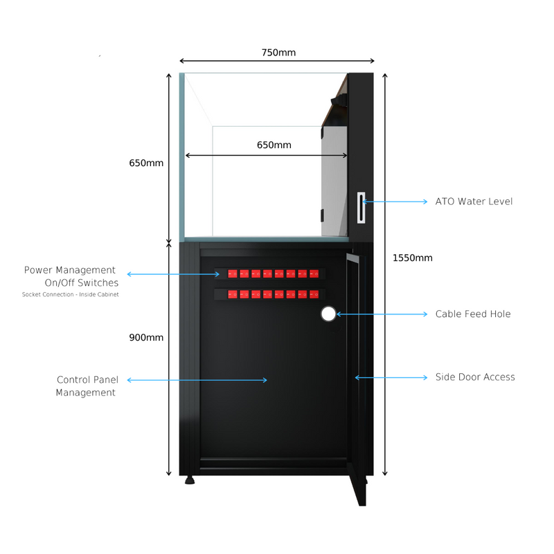 Cade Aquariums Reef S2 2100