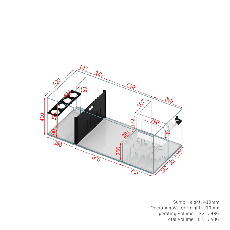 Cade Aquariums Reef S2 2100