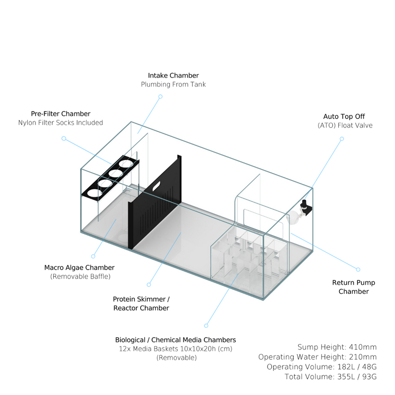 Cade Aquariums Reef S2 2100