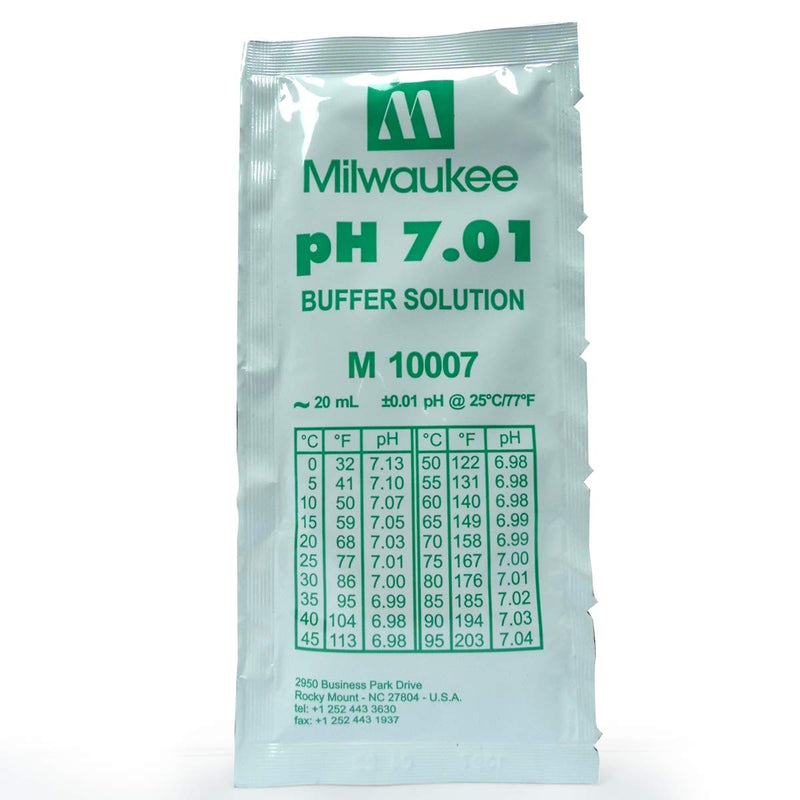 Milwaukee/Neptune 7.01 pH Buffer calibration fluid