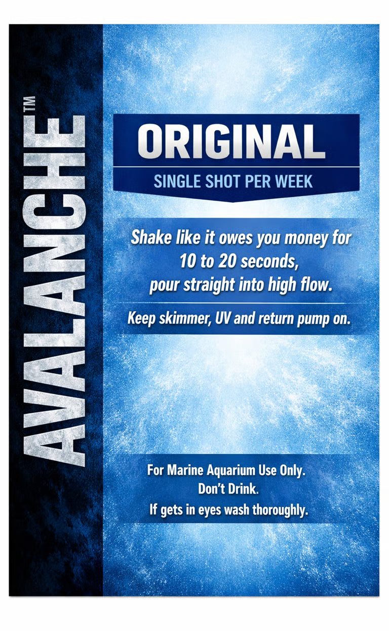 Reef Avalanche Original - 4 Pack Reef Clarity Shots