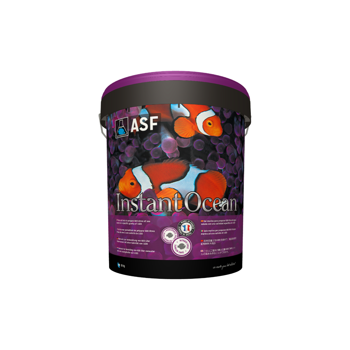 ASF Instant Ocean 20Kg Bucket — Kraken Corals