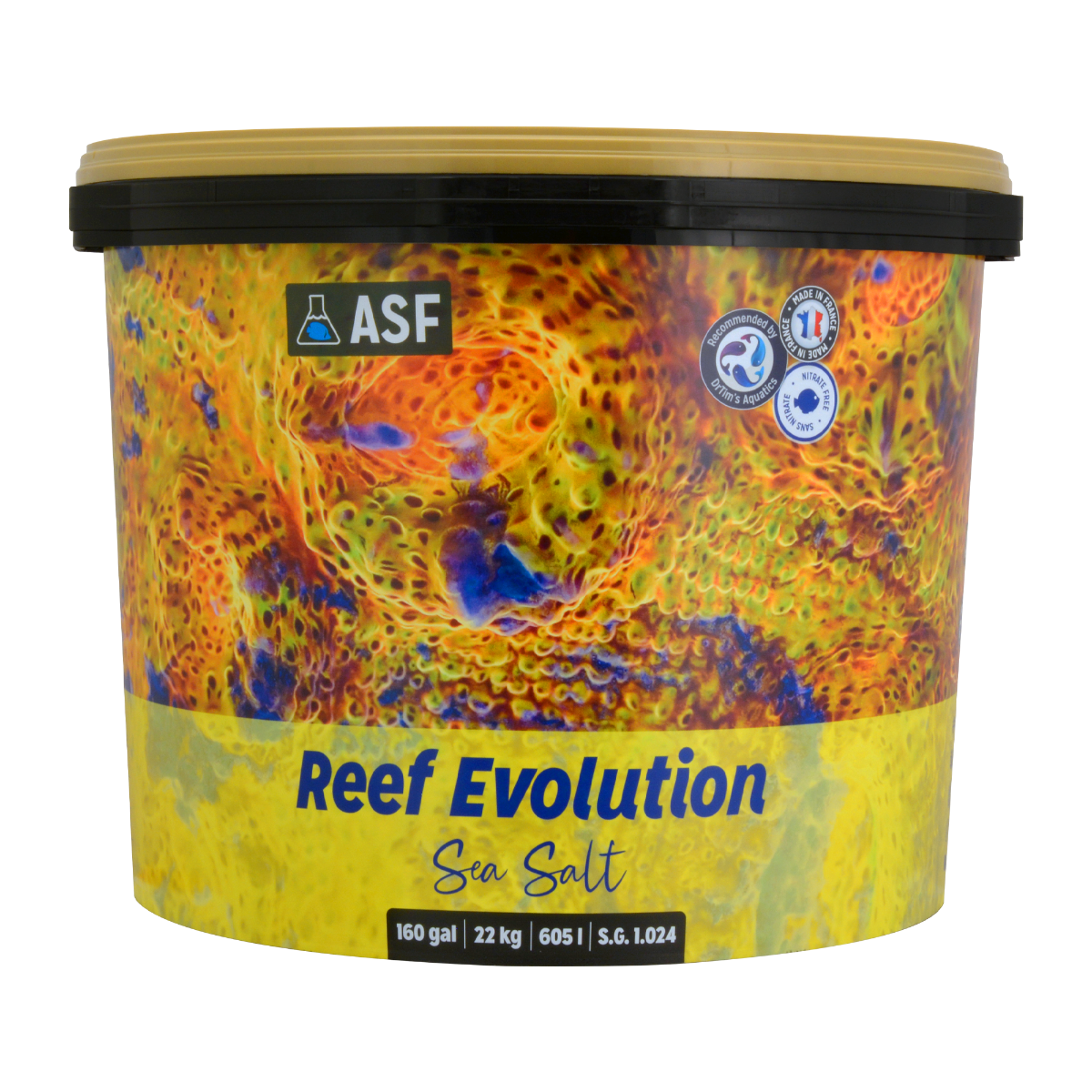 ASF Reef Evolution Salt 22Kg Bucket — Kraken Corals