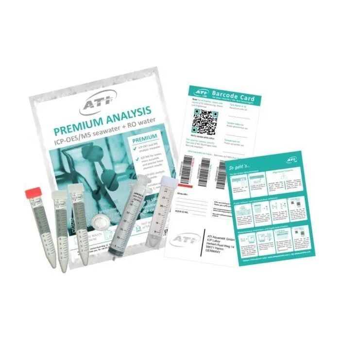 ATI ICP-OES Seawater + RO Water Pro Analysis Set 3 Pcs.