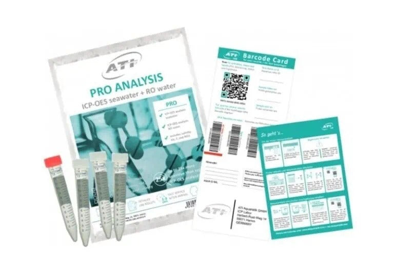 ATI ICP-OES Seawater + RO Water Pro Analysis Set - 3 Pack