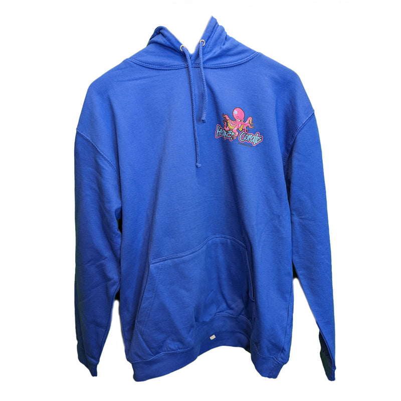 Kraken Corals Blue Hoodie
