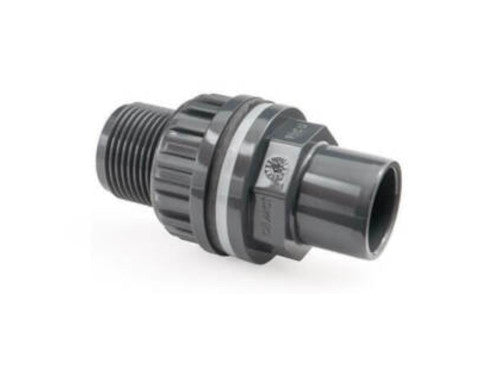 40mm PVC Bonded Tank Connector Bulkhead