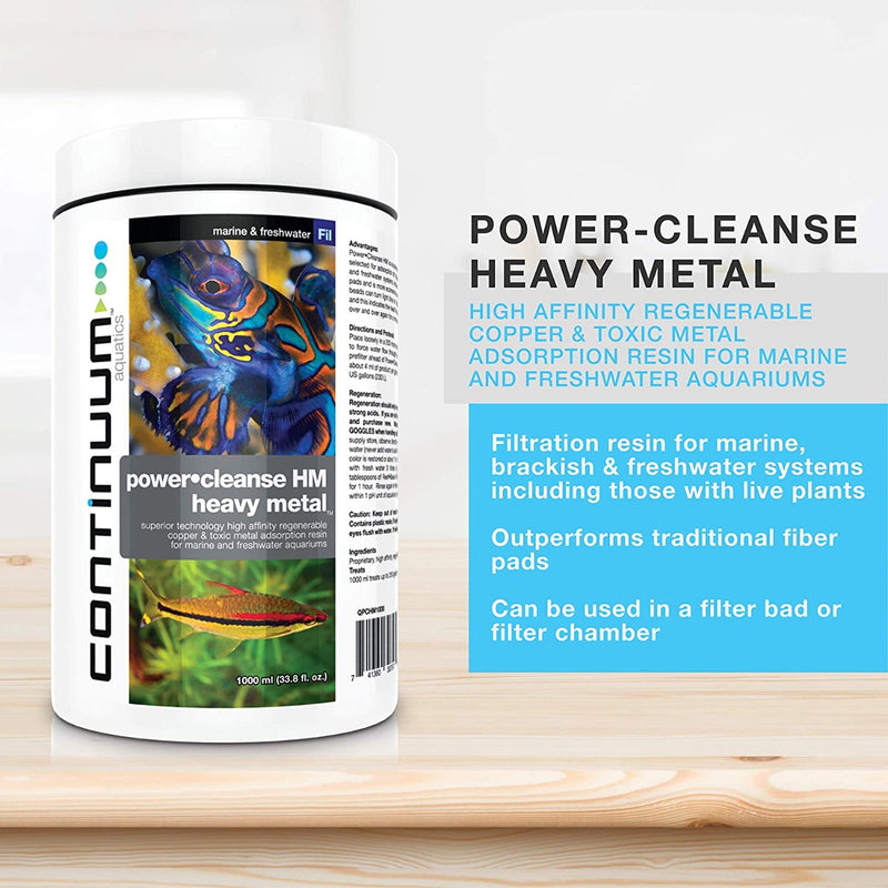 Continuum Power Cleanse Heavy Metal 250ml