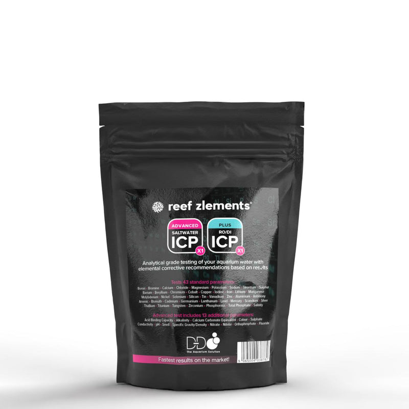 Reef Zlements Advanced Saltwater ICP Test + RO Test