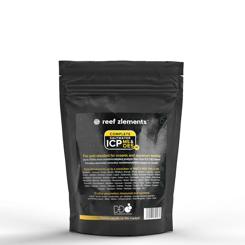 Reef Zlements ICP MS & OES Saltwater Test Single