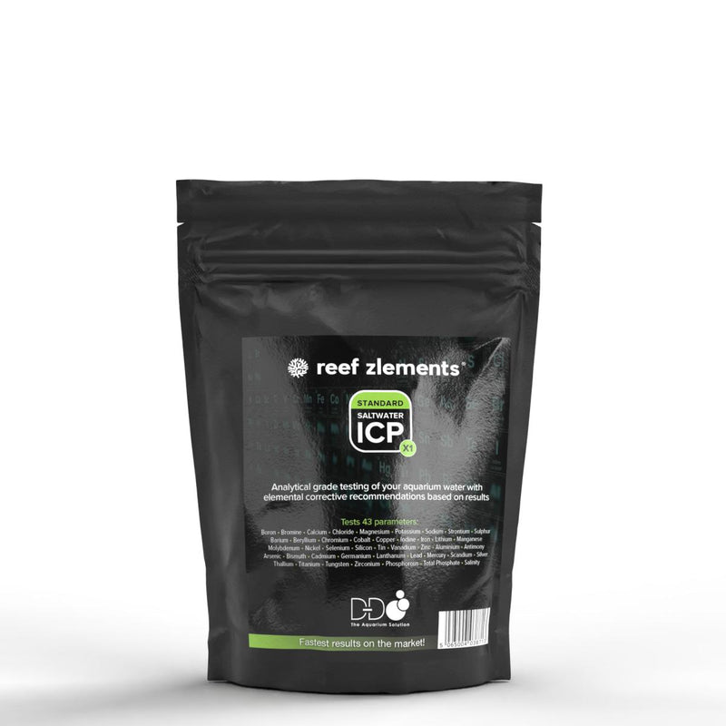Reef Zlements Saltwater ICP Test Single with + RO Test