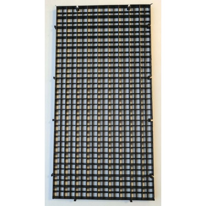 1 x Black Egg Crate Sheet 30cm x 15cm