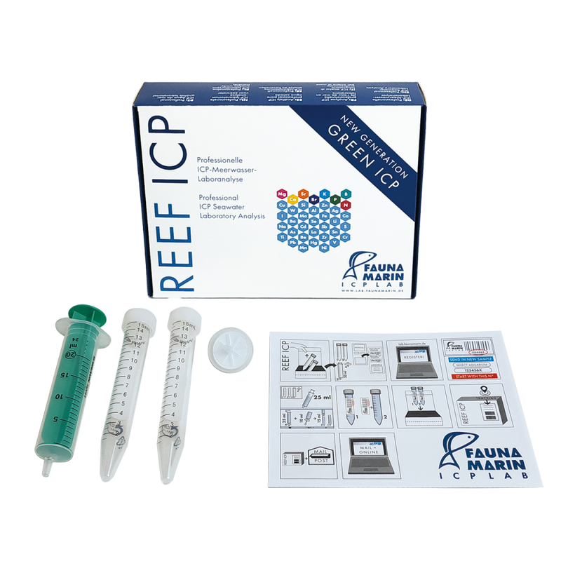 Fauna Marin Reef ICP Test Kit - Free Return Postage Paid — Kraken