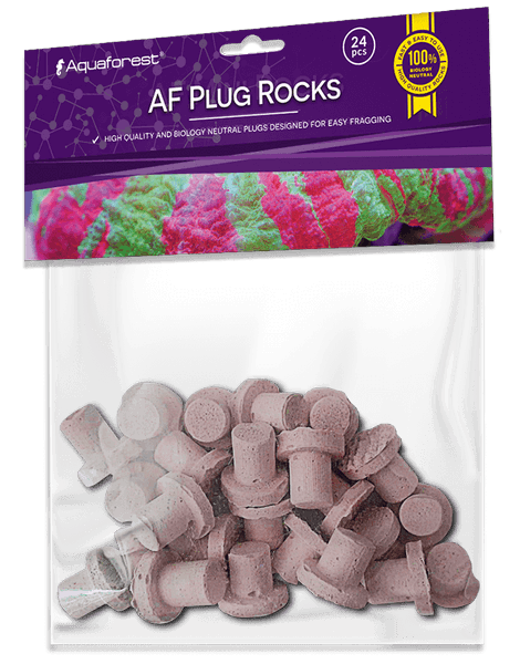 Aquaforest Plug Rocks Purple 24pcs