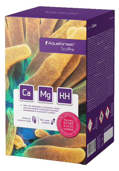 Aquaforest Test Pro Kit (Calcium, Magnesium, KH)
