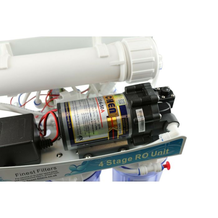 Finest-Filters 100gpd 4 Stage RO Unit with Booster Pump