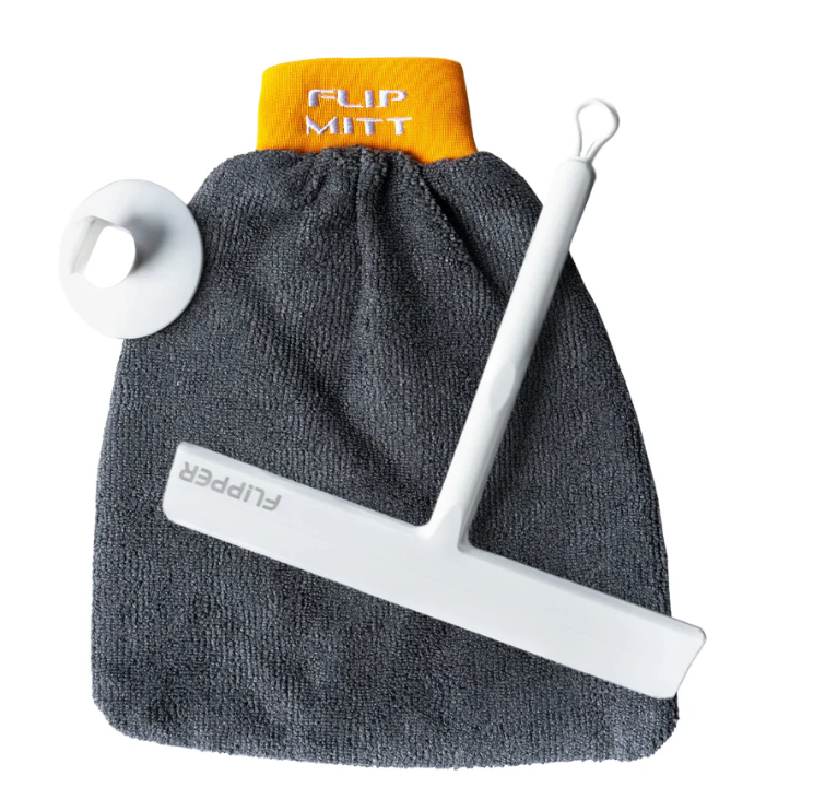 Flipper Squeegee & Mitt Set