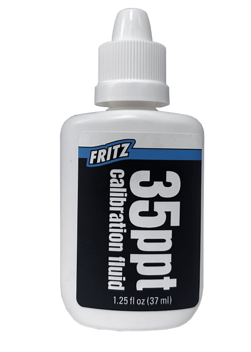 Fritz 35ppt Salinity Calibration Fluid 1.25oz (37ml)
