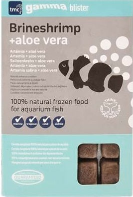 Gamma Brineshrimp Aloe Vera Blister Pack 100g