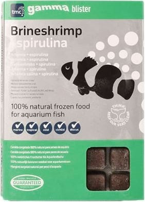 Gamma Spirulina Brineshrimp Blister Pack 100g