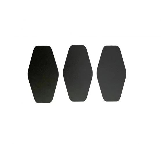 Hex Deluxe blank Inserts x 3