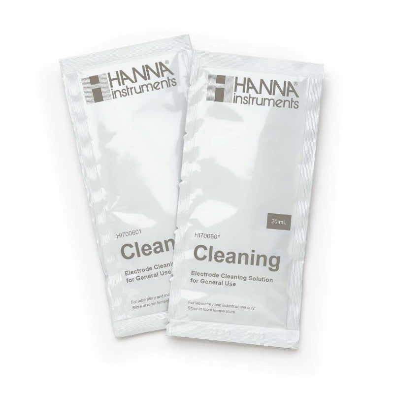 Hanna Electrode Cleaning Solution (HI-700601)  - 20ml Sachet