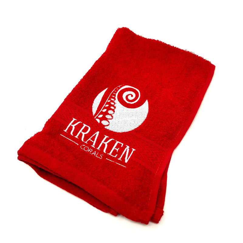 Kraken Corals Water Change Towel - Red