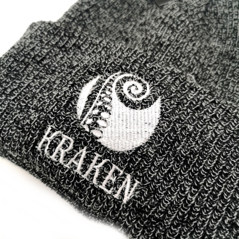 Kraken Corals Logo Beanie Hat