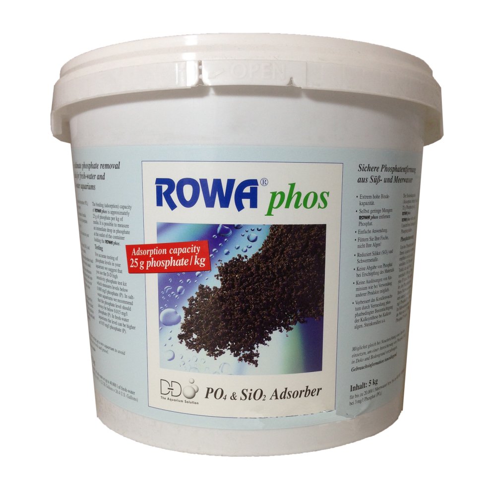 Rowaphos Phosphate Remover 5kg Bucket — Kraken Corals