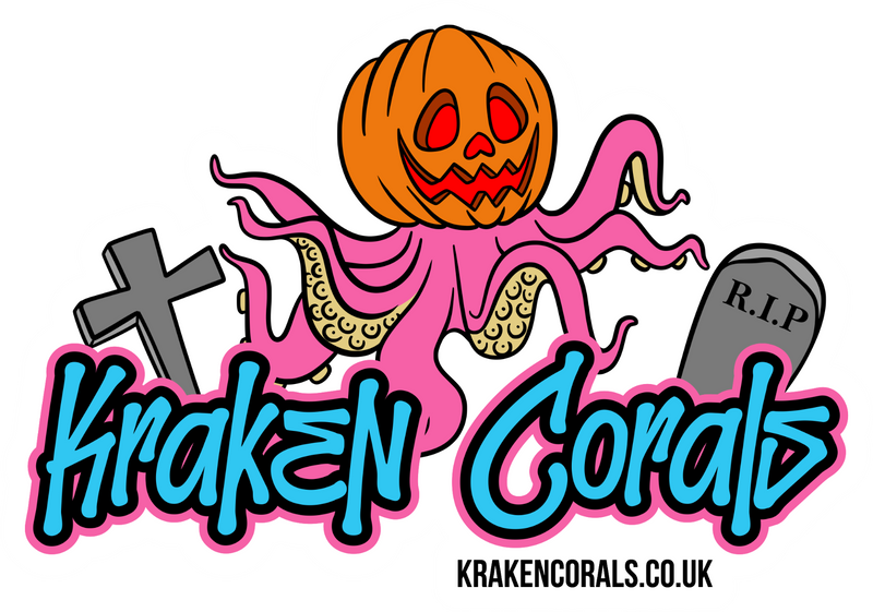 Kraken Corals Sticker - Halloween Edition