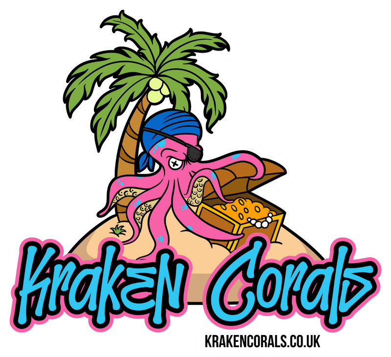 Kraken Corals Sticker - Kraktopus Treasure Island
