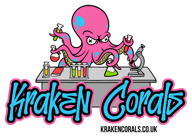 Kraken Corals Sticker - Kraktopus In The Lab