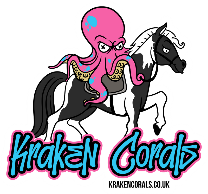 Kraken Corals Sticker - Kraktopus Riding Horse