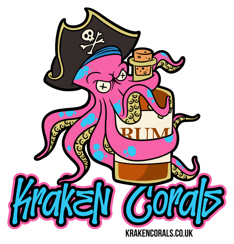 Kraken Corals Sticker - Kraktopus On The Rum