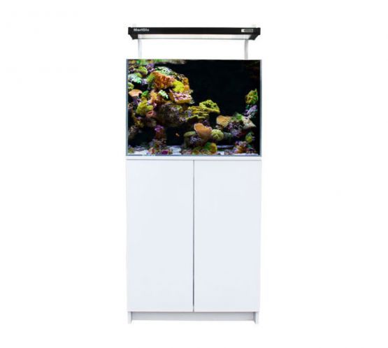 Aqua One MiniReef 120 Aquarium and Cabinet (White)