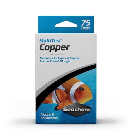 Seachem Multitest Copper 75 tests