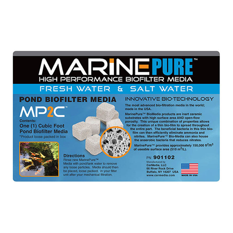 Marine Pure Rocks Marine Pure MP2C 1/2 Cu/Ft — Kraken Corals