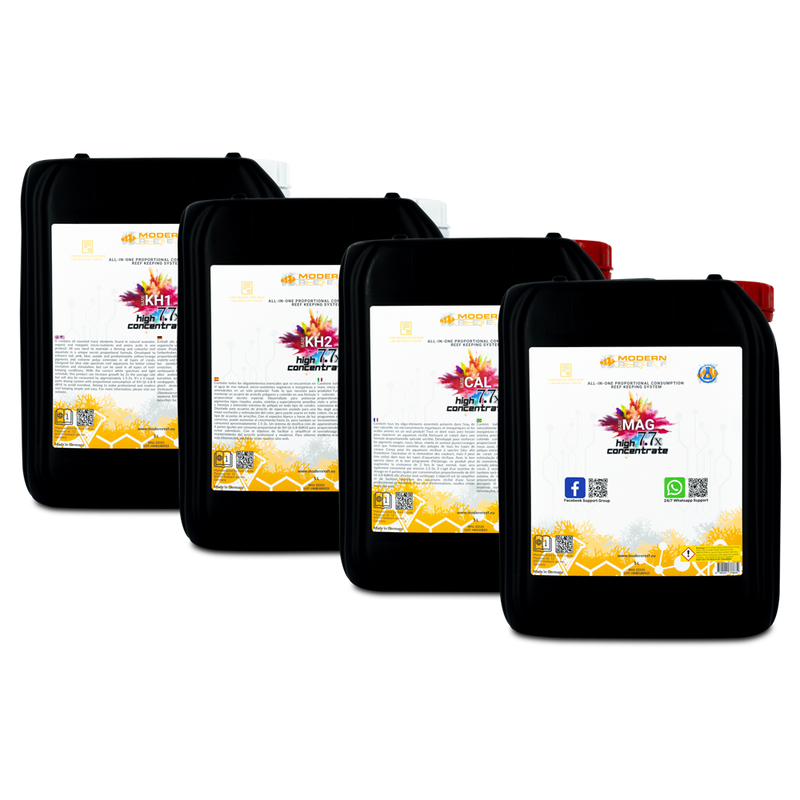 Modern Reef Proportional Consumption RKS 7.7x 4 x 5L Set