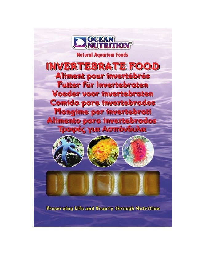 Ocean Nutrition Frozen Invertebrate Food 100g Blister