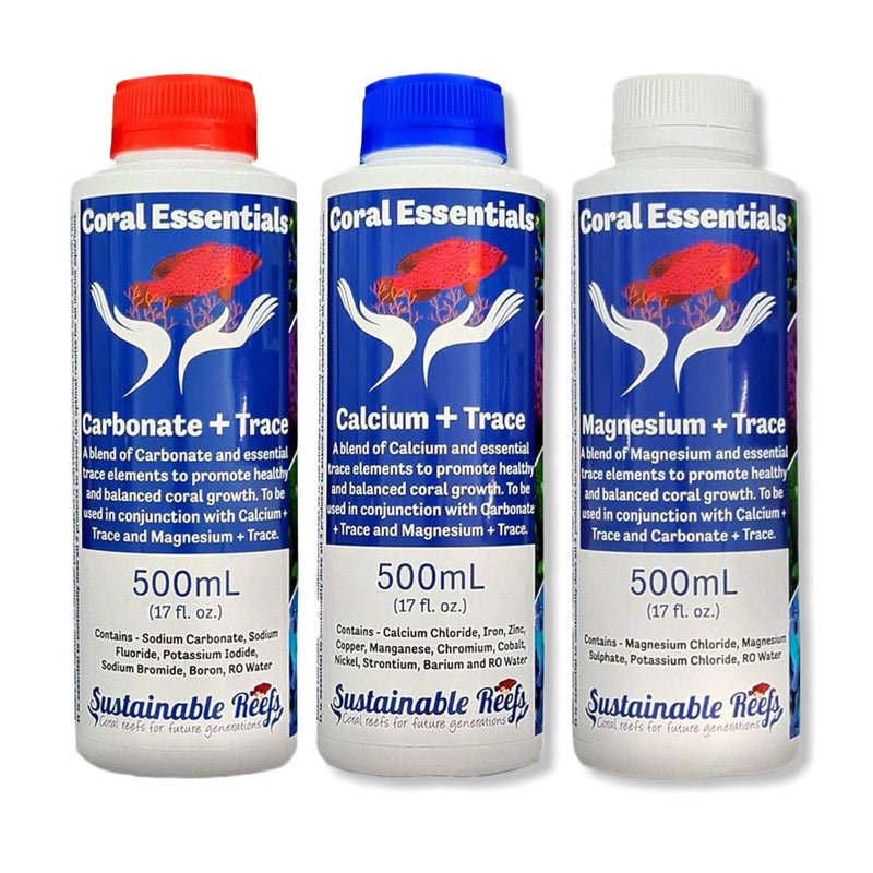 Coral Essentials Primary Care Kit 500ml x 3