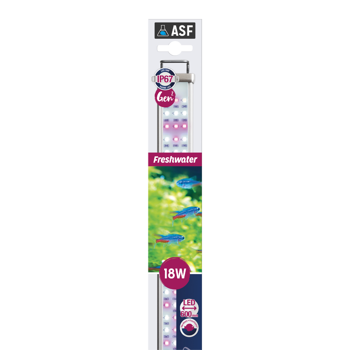 Asf Wattr ASF Proten Led F/Water 600Mm 20W — Kraken Corals