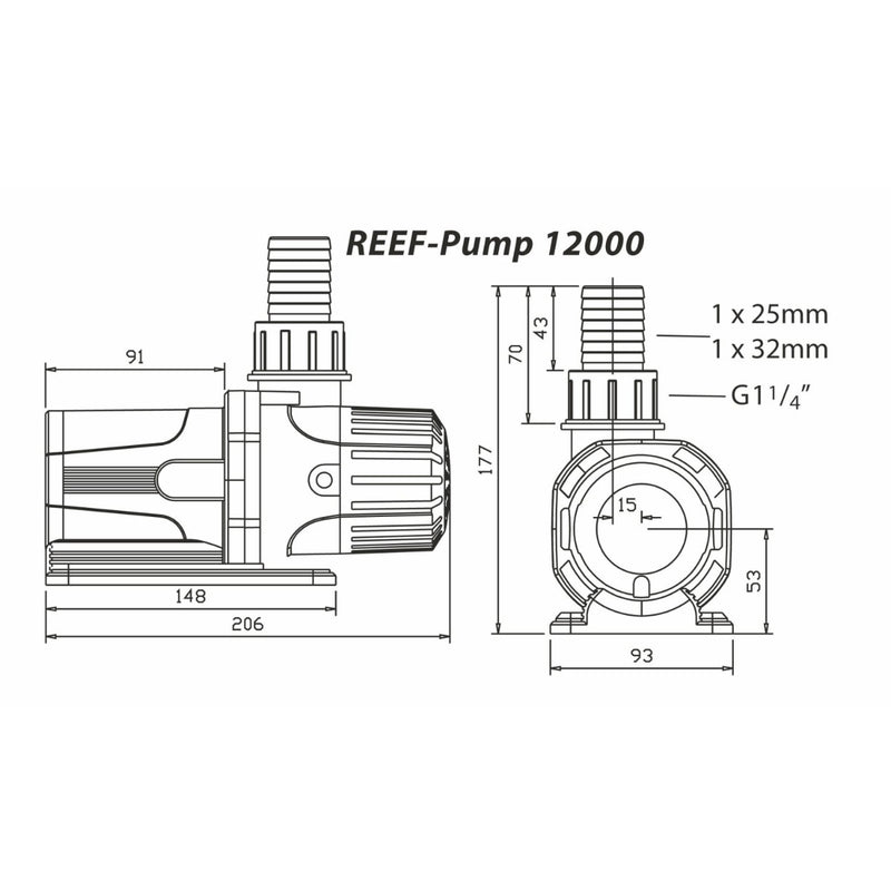 TMC Reef Pump 12000  DC Aquarium Pump