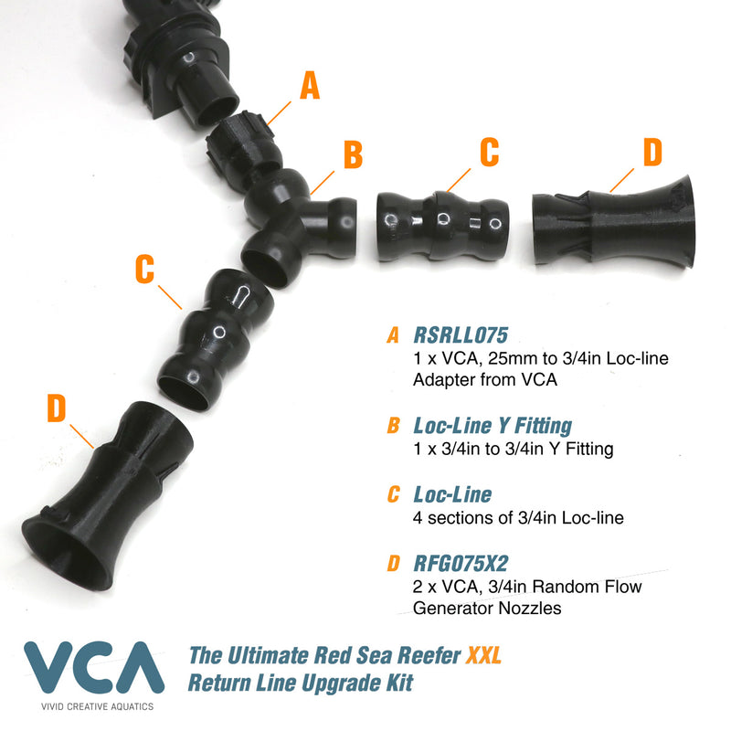 VCA Red Sea Reefer XXL Ultimate Upgrade (25mm to 3/4in)