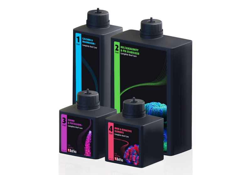 Red Sea 4 Part Complete Reef Care Medium Set 300L